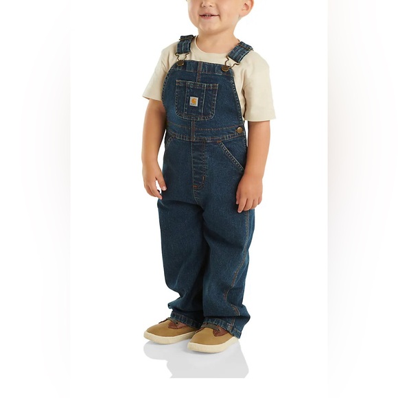 Carhartt Other - Carhartt KIDS' WASHED DENIM BIB OVERALL (INFANT/TODDLER)